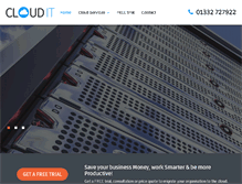Tablet Screenshot of inthecloudit.co.uk
